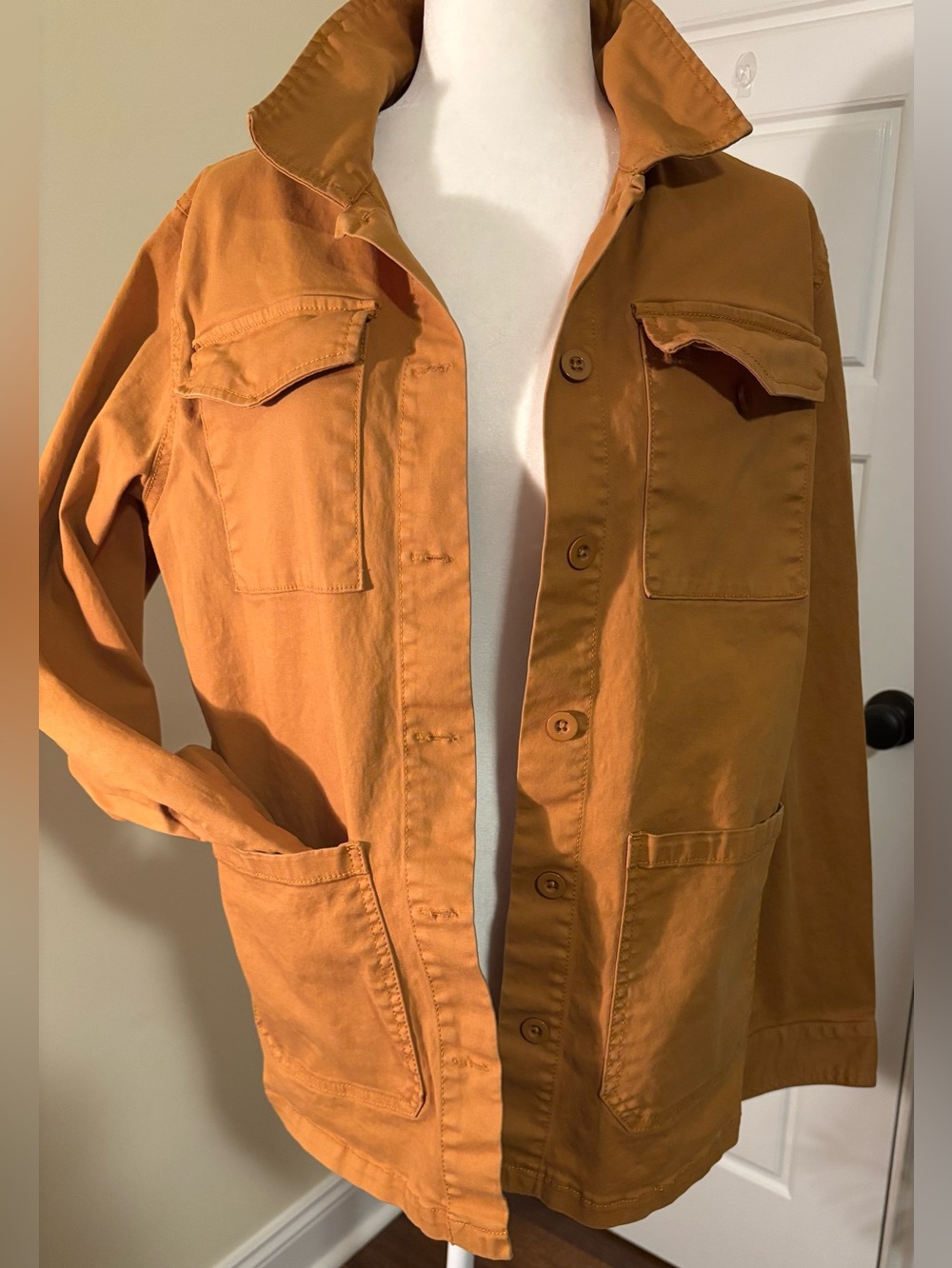 Sanctuary Rust Orange Utility Jacket